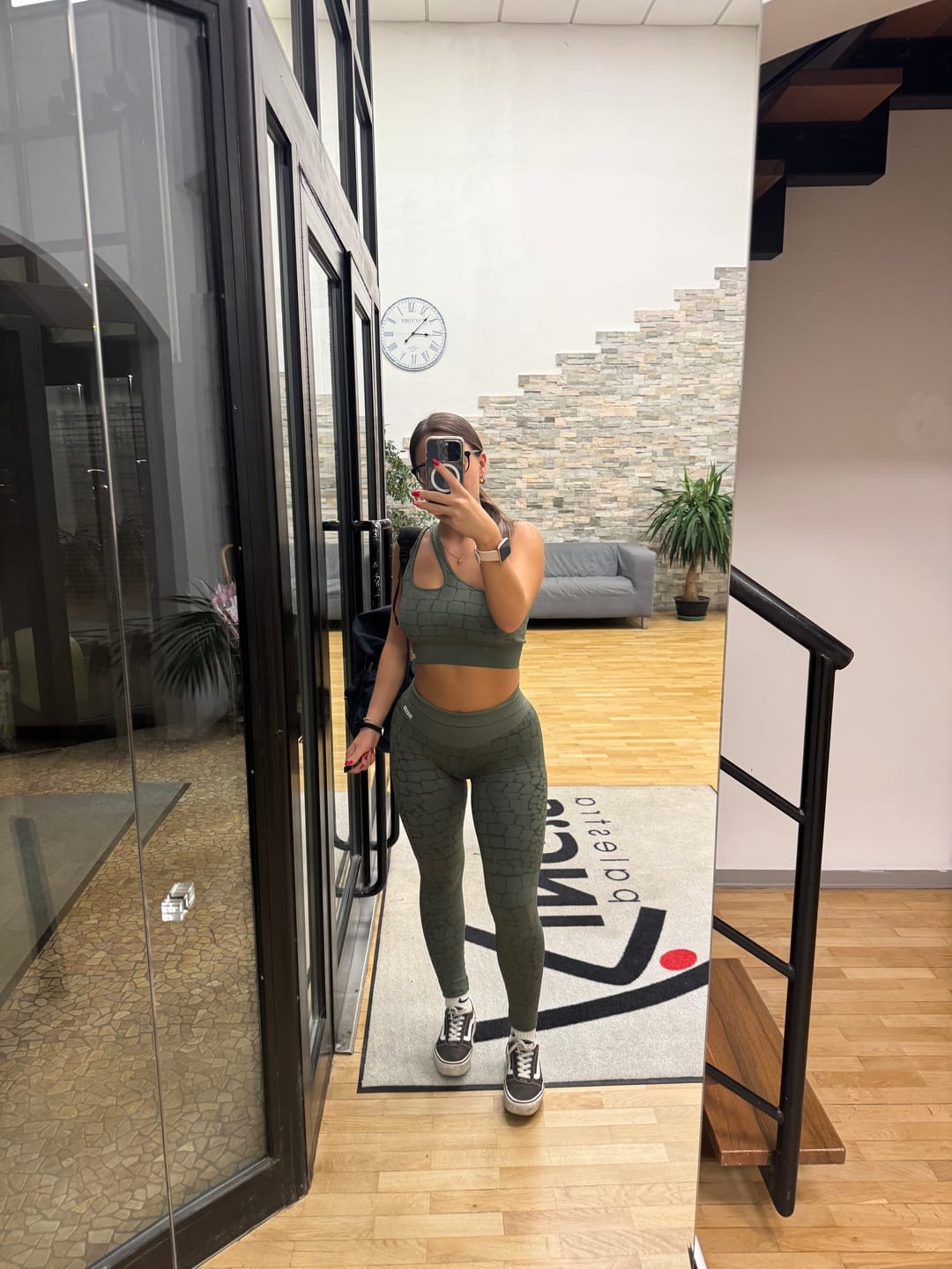 Customer photo review of Leggings All-up Cocco Verde