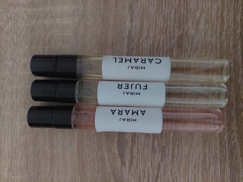 Customer photo review of Miraj Travel Set