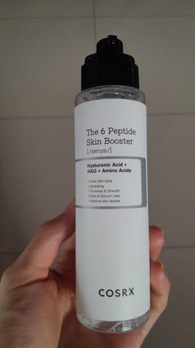 Customer photo review of The 6 Peptide Skin Booster Serum