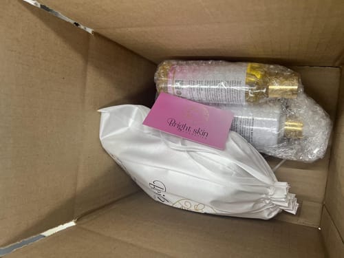 Customer photo review of Glutathione Brightening Body Soap