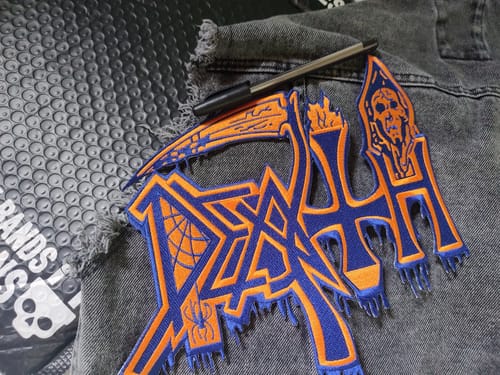 Customer photo review of Death - Leprosy - Embroidered Rocker Style Logo