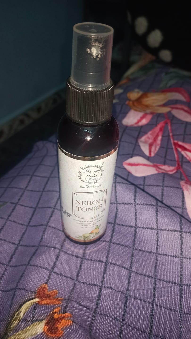 Customer photo review of Neroli Toner - 120ml