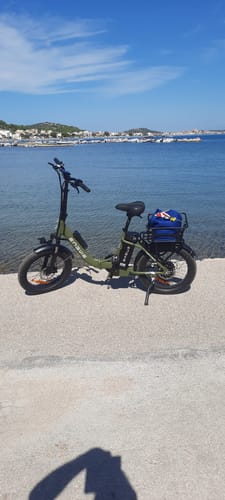 Customer photo review of Engwe L20 SE 250W 20" Foldable Electric Trekking Bike 15.6Ah Step-through E-bike