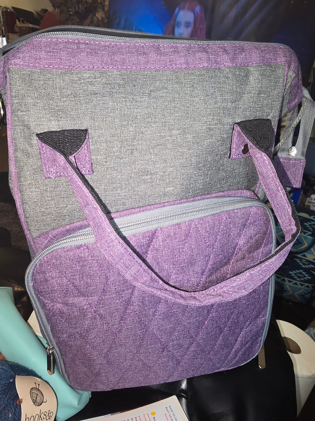 Customer photo review of Oxford Serenity Luxe Bag