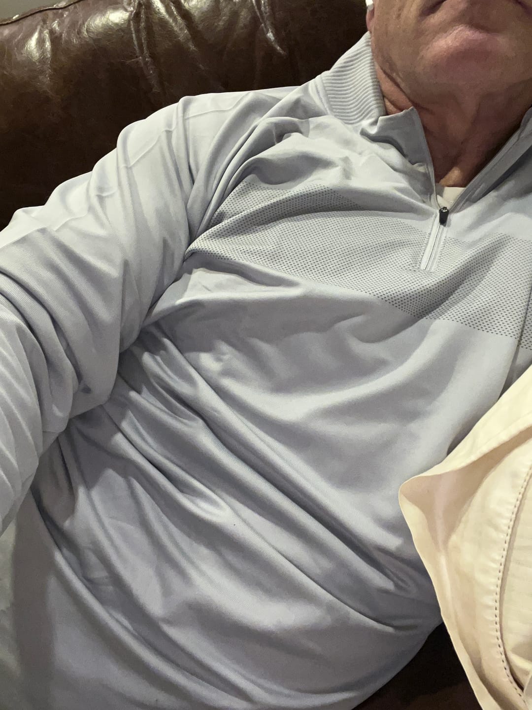 Customer photo review of Apex 2.0 Grey Pullover