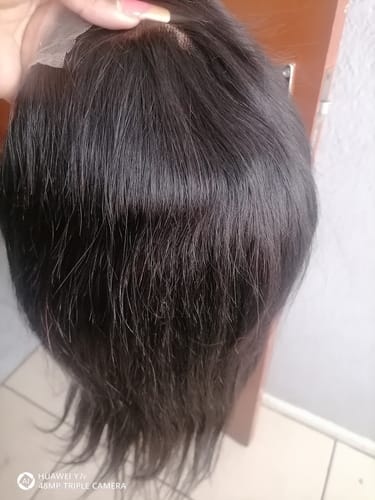 Customer photo review of Peruvian Lace front Wig Kourtney