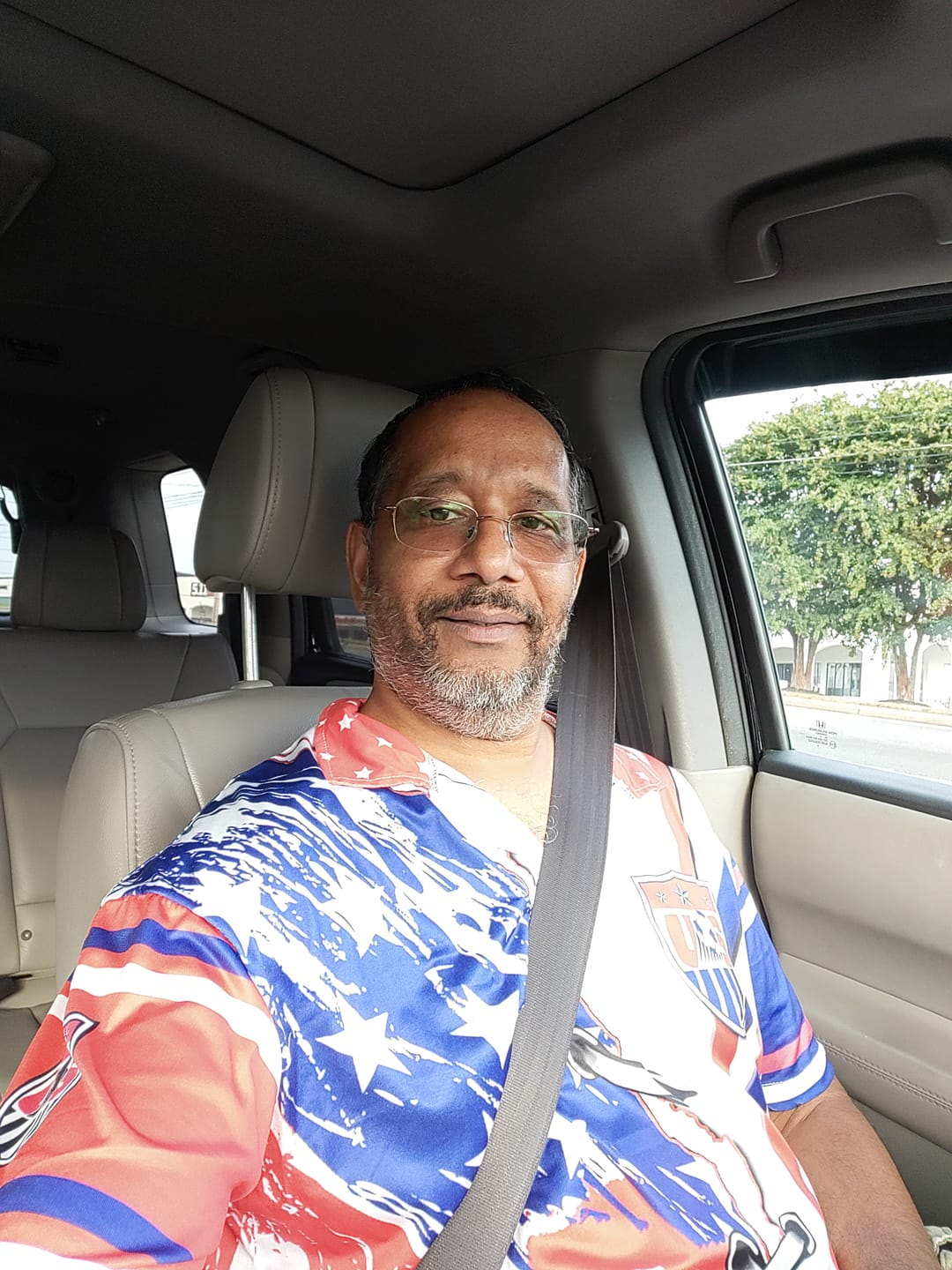 Customer photo review of Unisex Shirt - Custom Name Shirt - USA Soccer