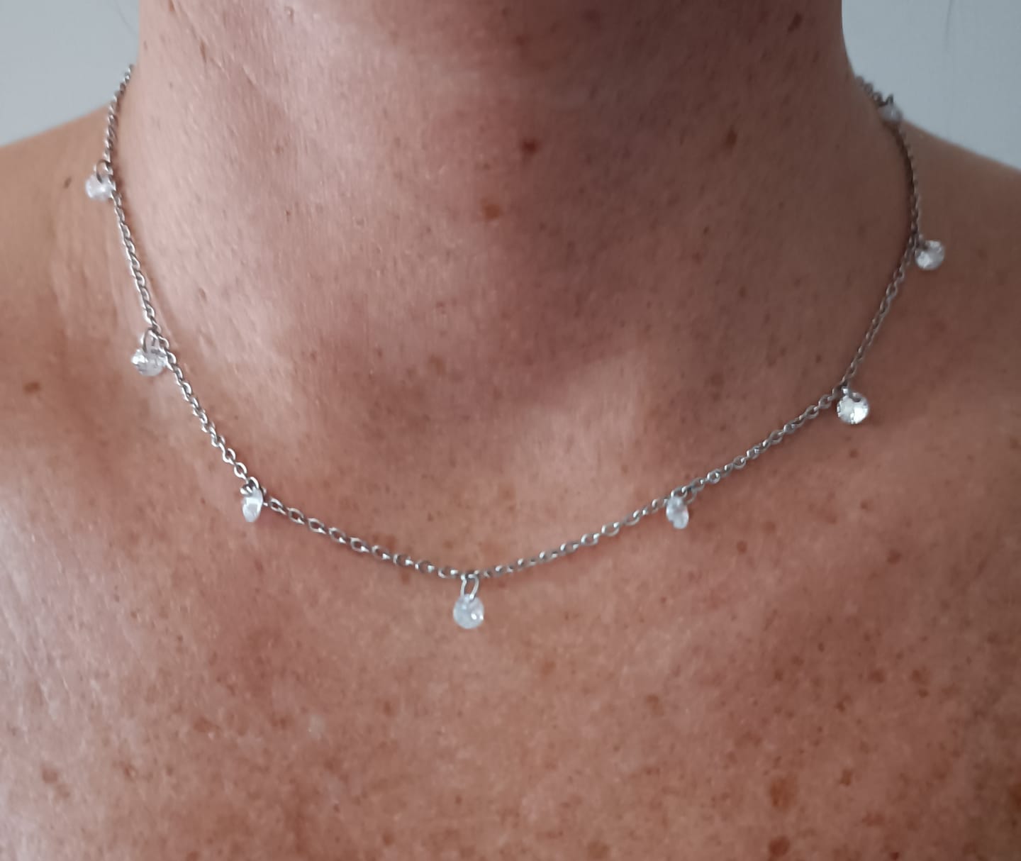 Customer photo review of Lynda Halskette | 18K vergoldet