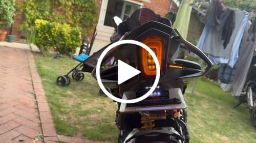 Customer video review of Number Plate Light