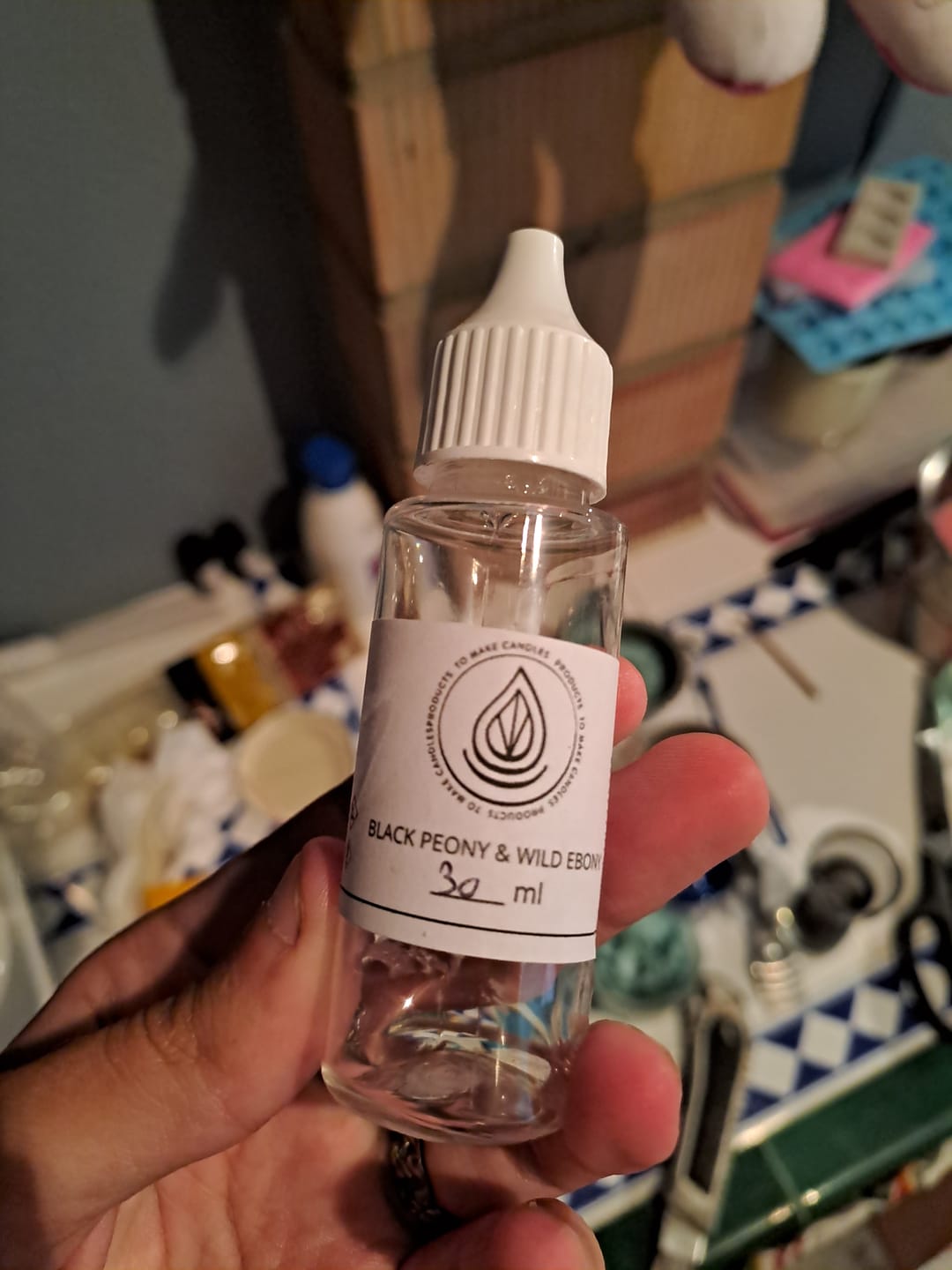 Customer photo review of Fragancia BLACK PEONY & WILD EBONY