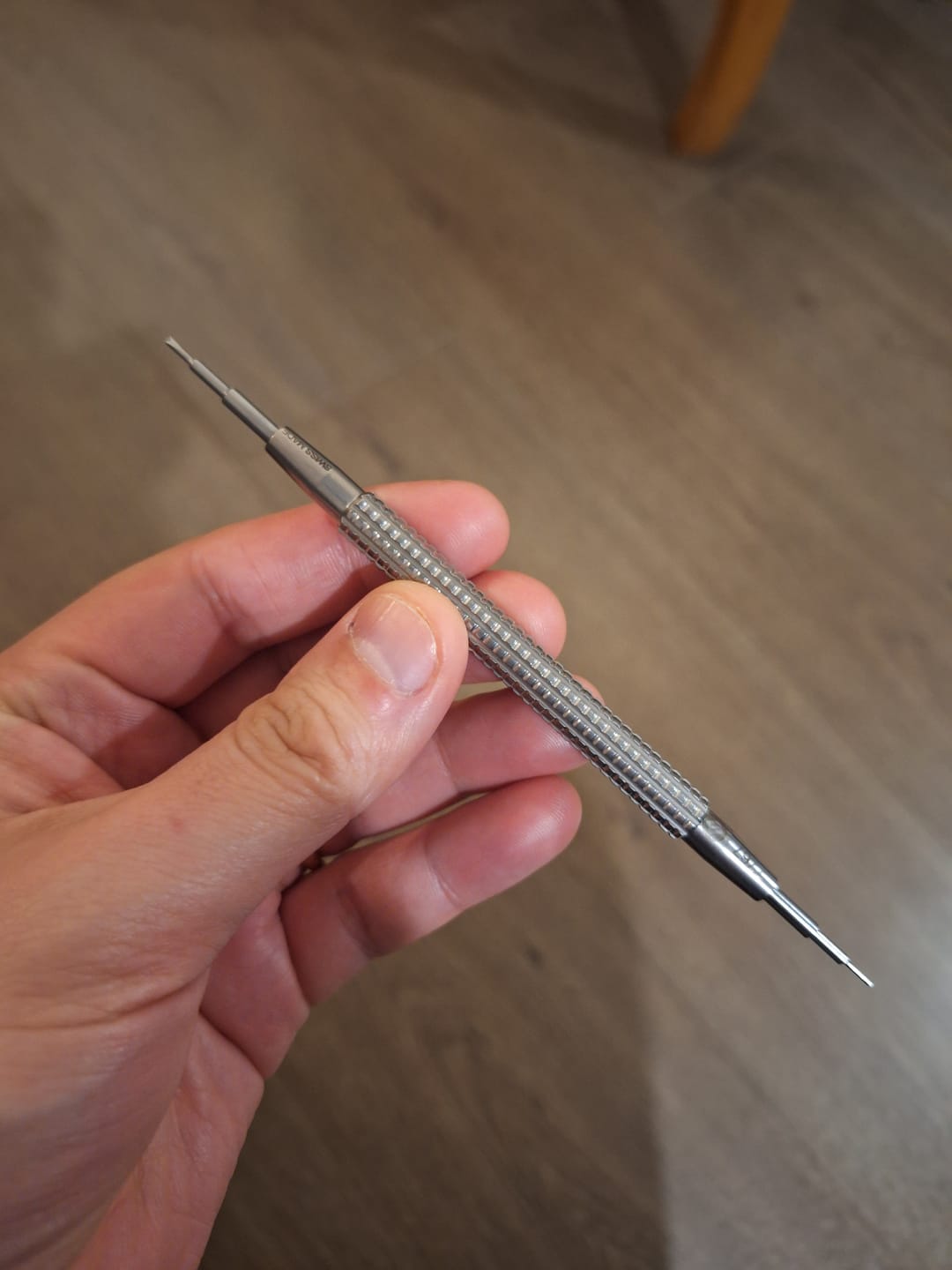 Customer photo review of Cambiacorreas Bergeon 7767-F Spring Bar Tool Swiss Made