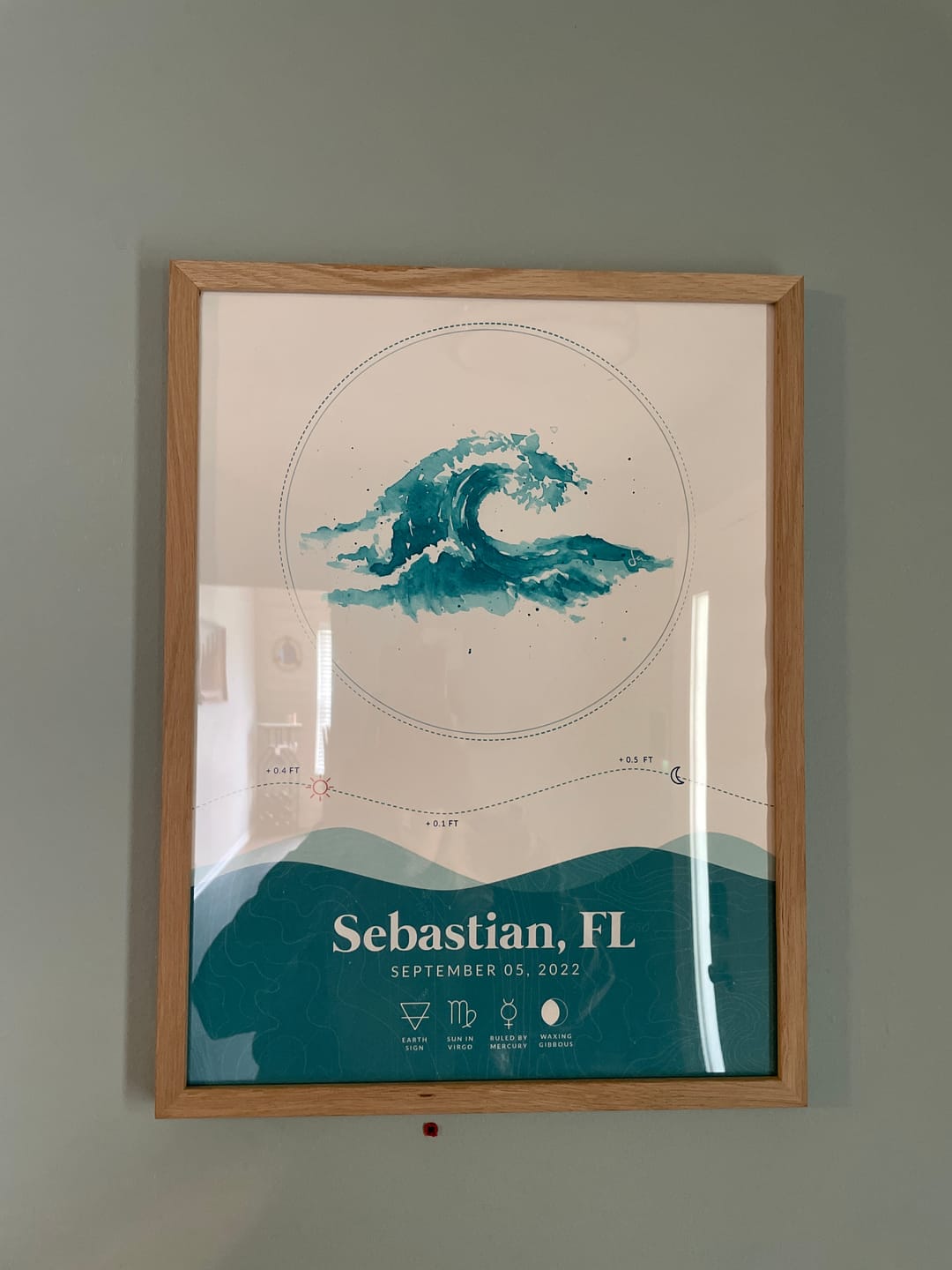 Customer photo review of Nautical Tide Map