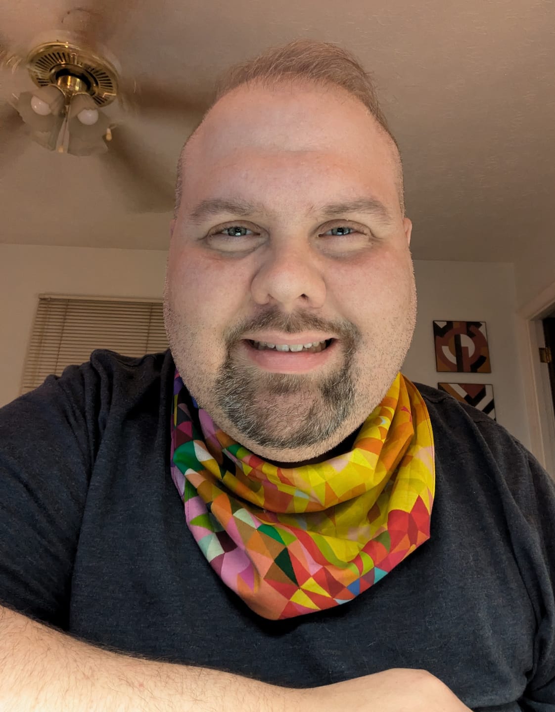 Customer photo review of The Bandana // PRIDE-O-SCOPE