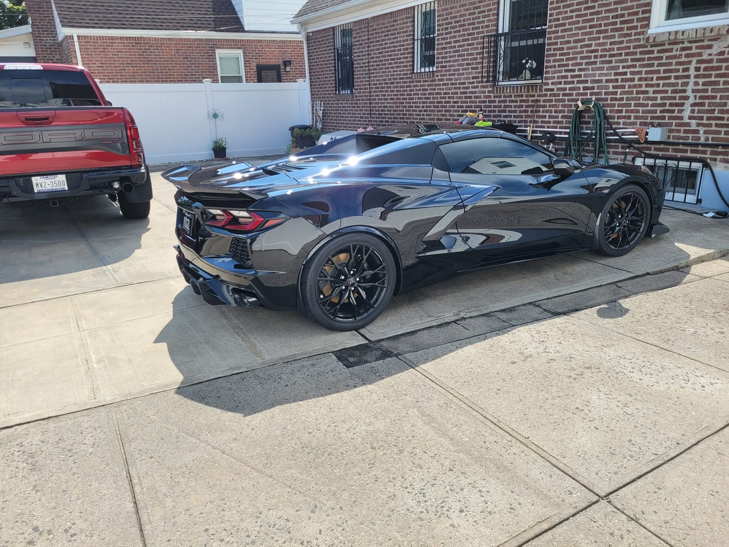 Customer photo review of Chevrolet Corvette C8 Z06 Visible Rear Ducktail Spoiler