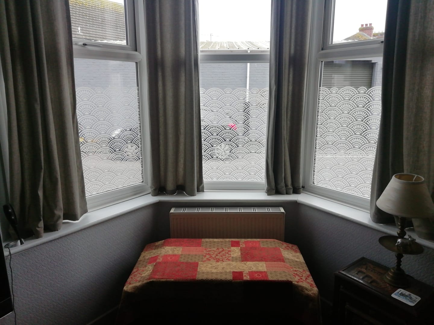 Customer photo review of Nagoya Clear Window Privacy Border