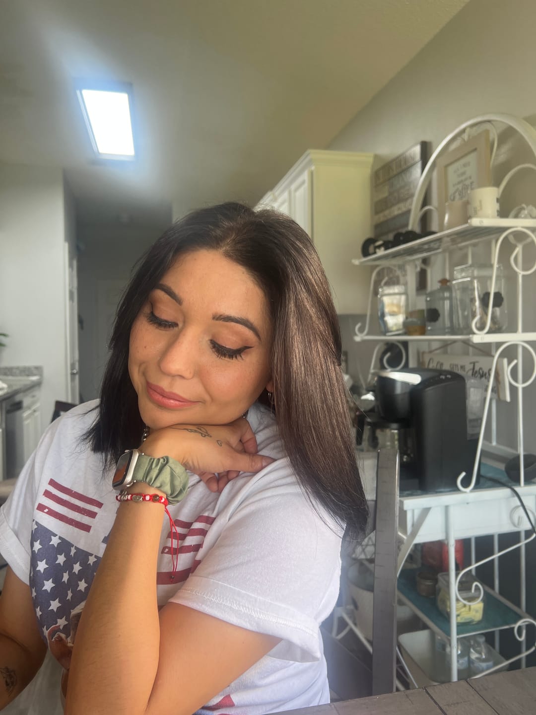 Customer photo review of Tea Tree Mint Essential Oil Conditioner Bar