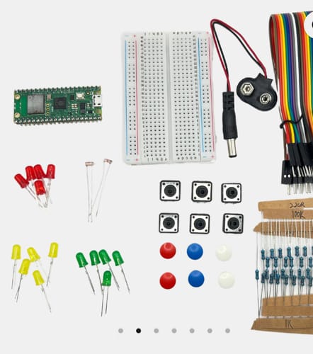 Customer photo review of Python Starter Kit (Adventure Kit: Neon Realm)