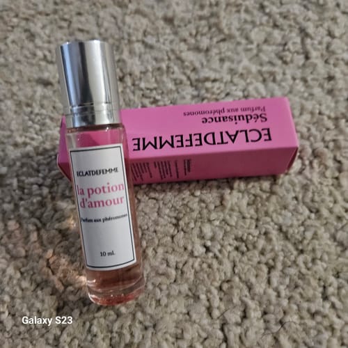 Customer photo review of Elixir Aux Phéromones.