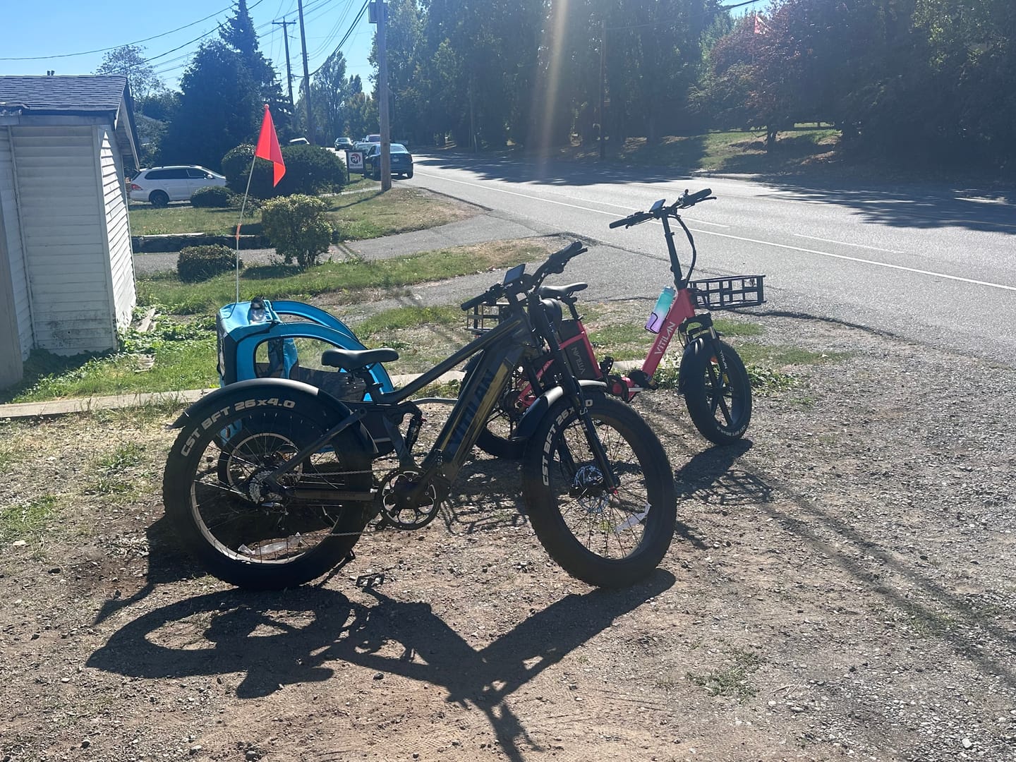Customer photo review of T7 Full Suspension Mountain E-bike