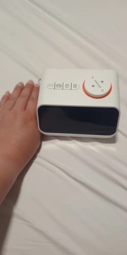 Customer photo review of Radio réveil moderne