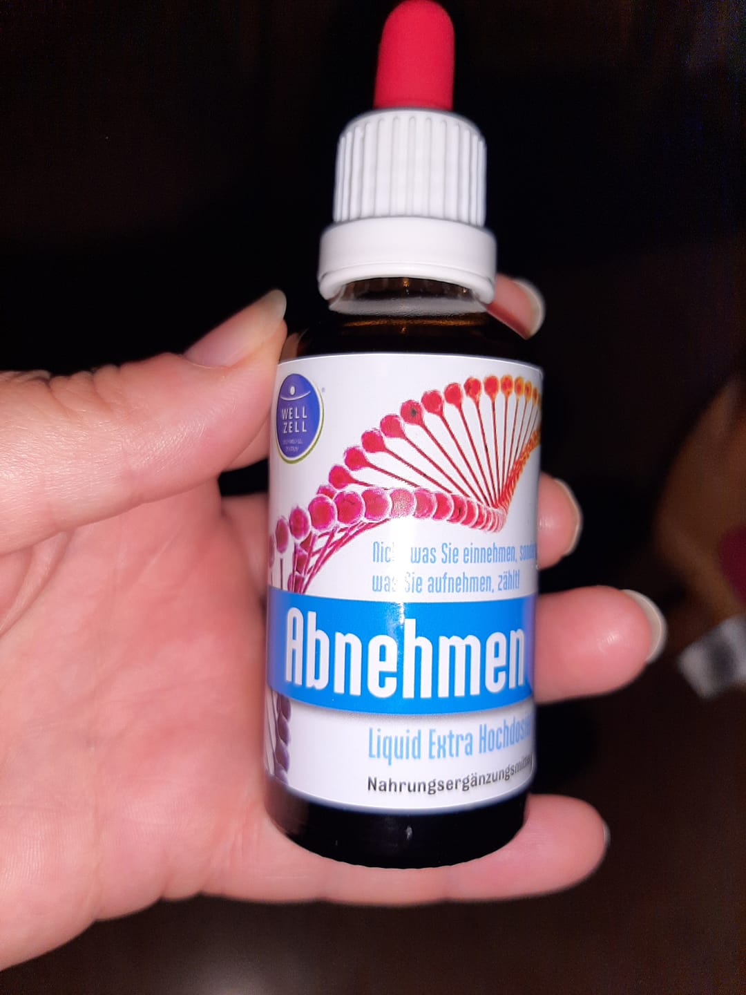 Customer photo review of Abnehmtropfen, inkl Ernährungsprogramm & Rezepte zum abnehmen