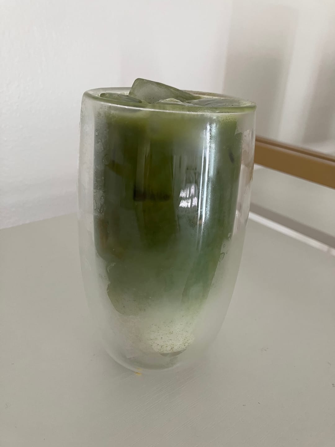 Customer photo review of Premium Matcha Latte Powder