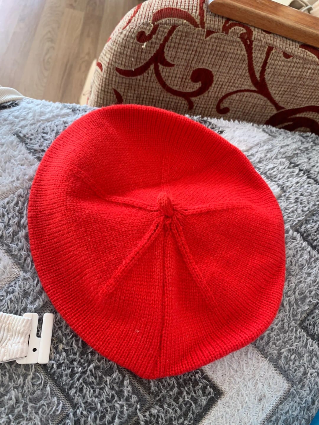 Customer photo review of Kids Solid Beret Hat