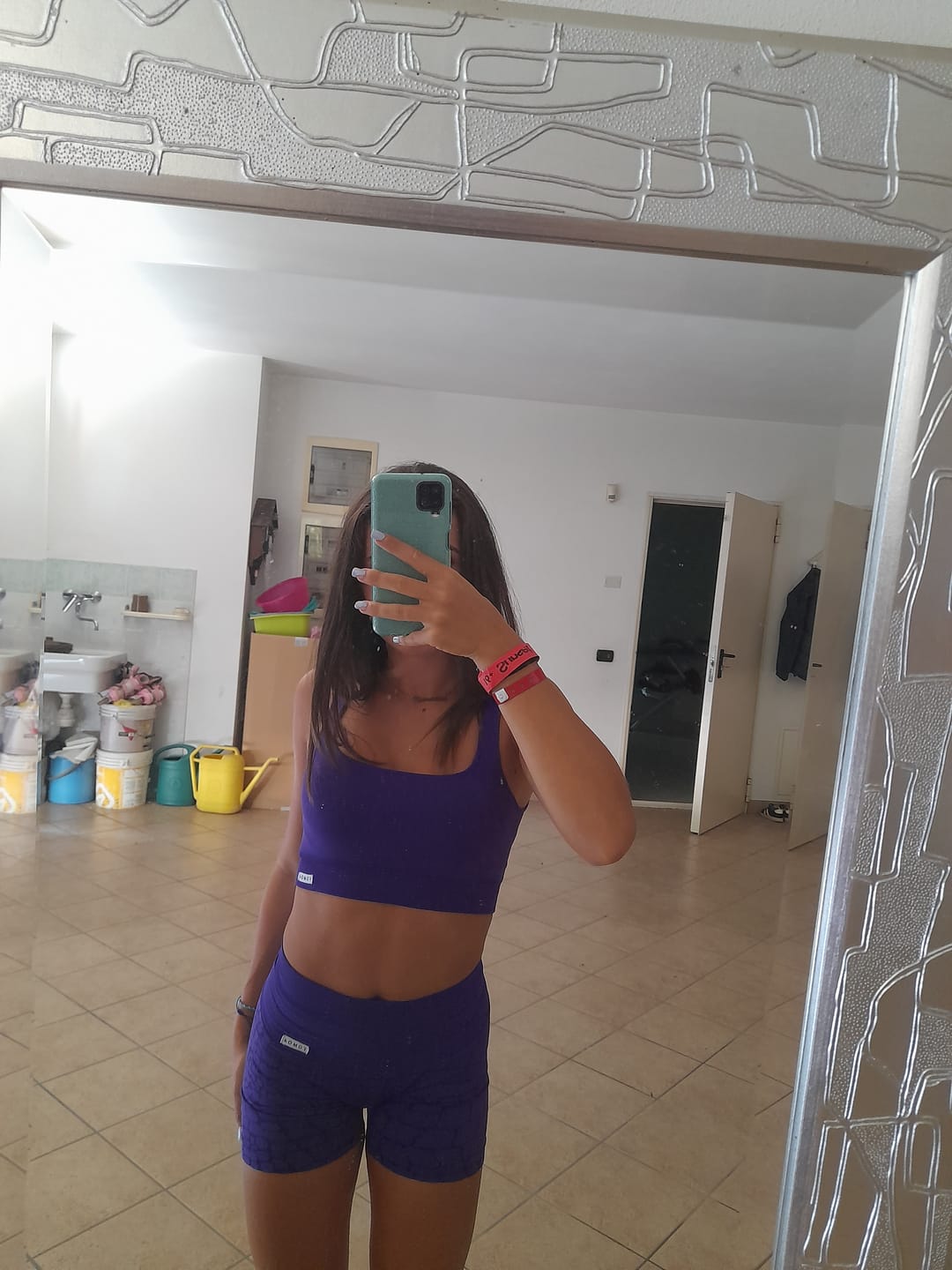 Customer photo review of Shorts All-up Cocco Viola