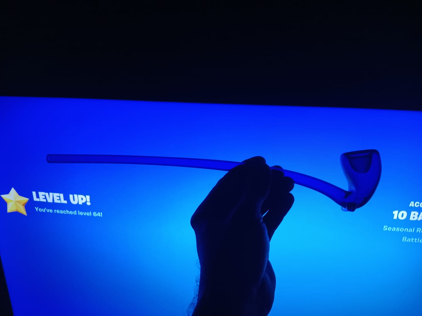 Customer photo review of Starfish Designs - 12-Inch Glass Gandalf Pipe