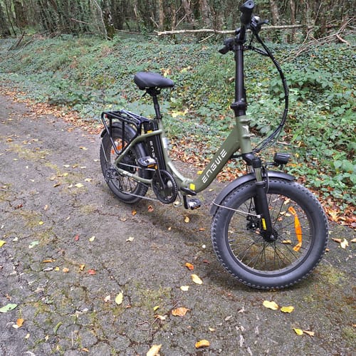 Customer photo review of Engwe L20 SE 250W 20" Foldable Electric Trekking Bike 15.6Ah Step-through E-bike