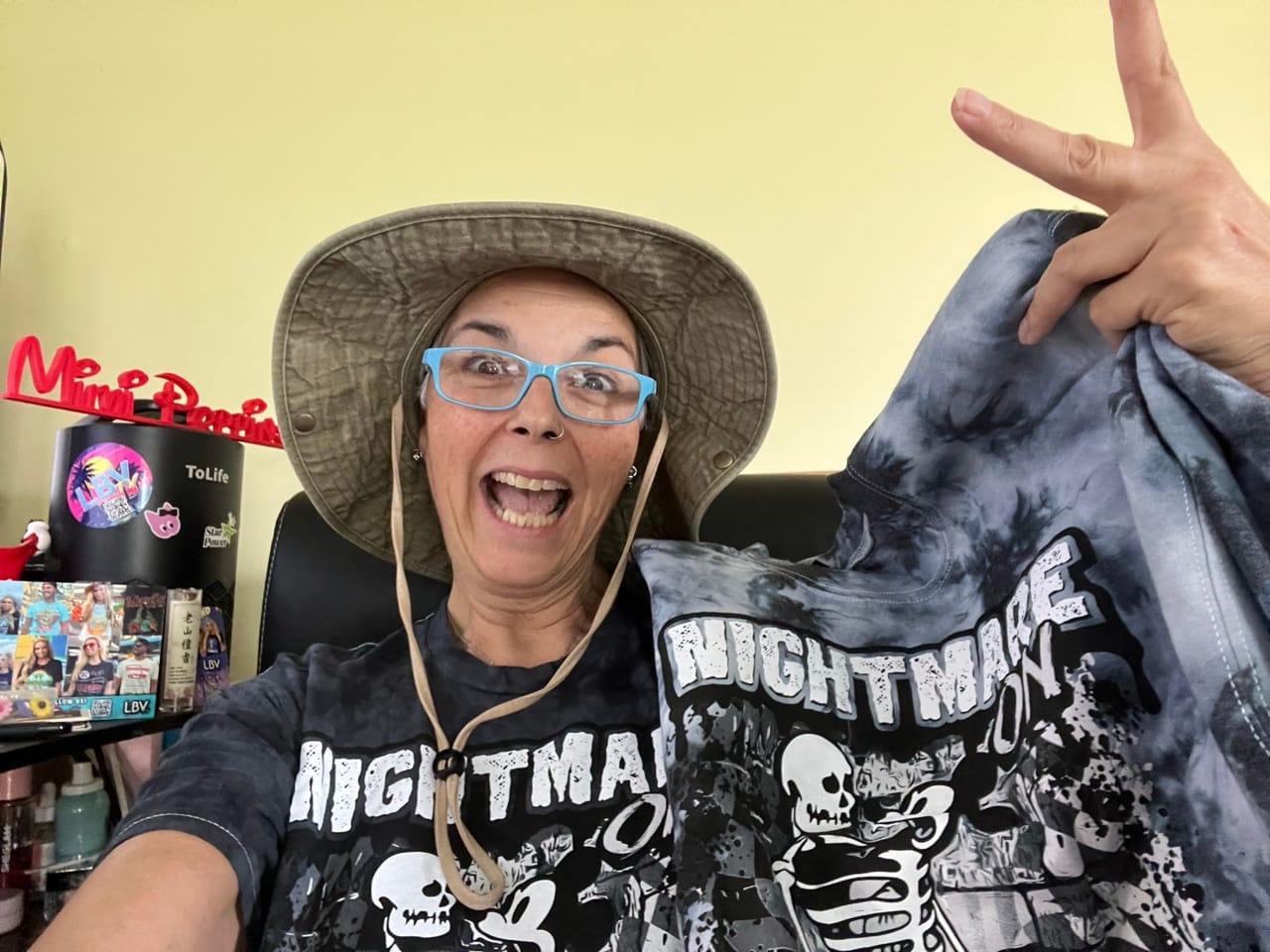 Customer photo review of Nightmare on Main Street Shirt