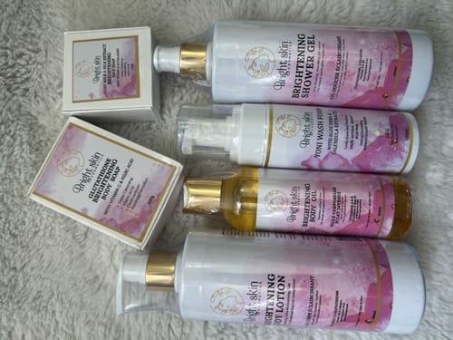 Customer photo review of Glutathione Brightening Body Soap