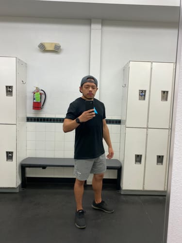 Customer photo review of Active Liner Shorts 7"