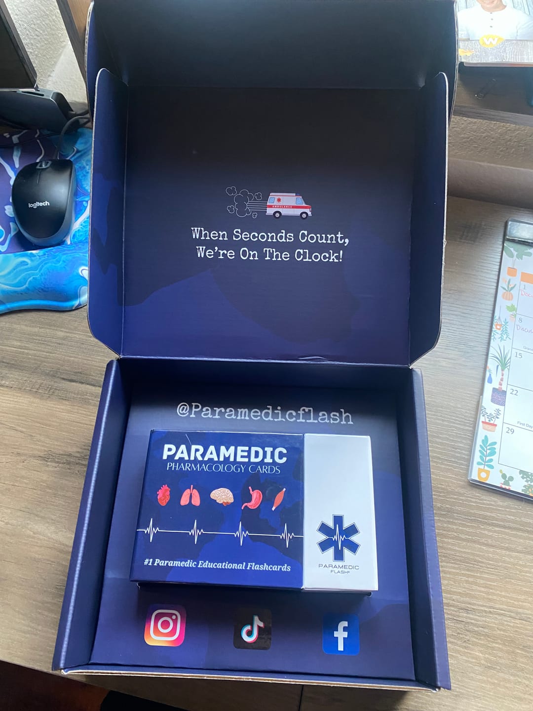 Customer photo review of Paramedic Pharmacology Cards