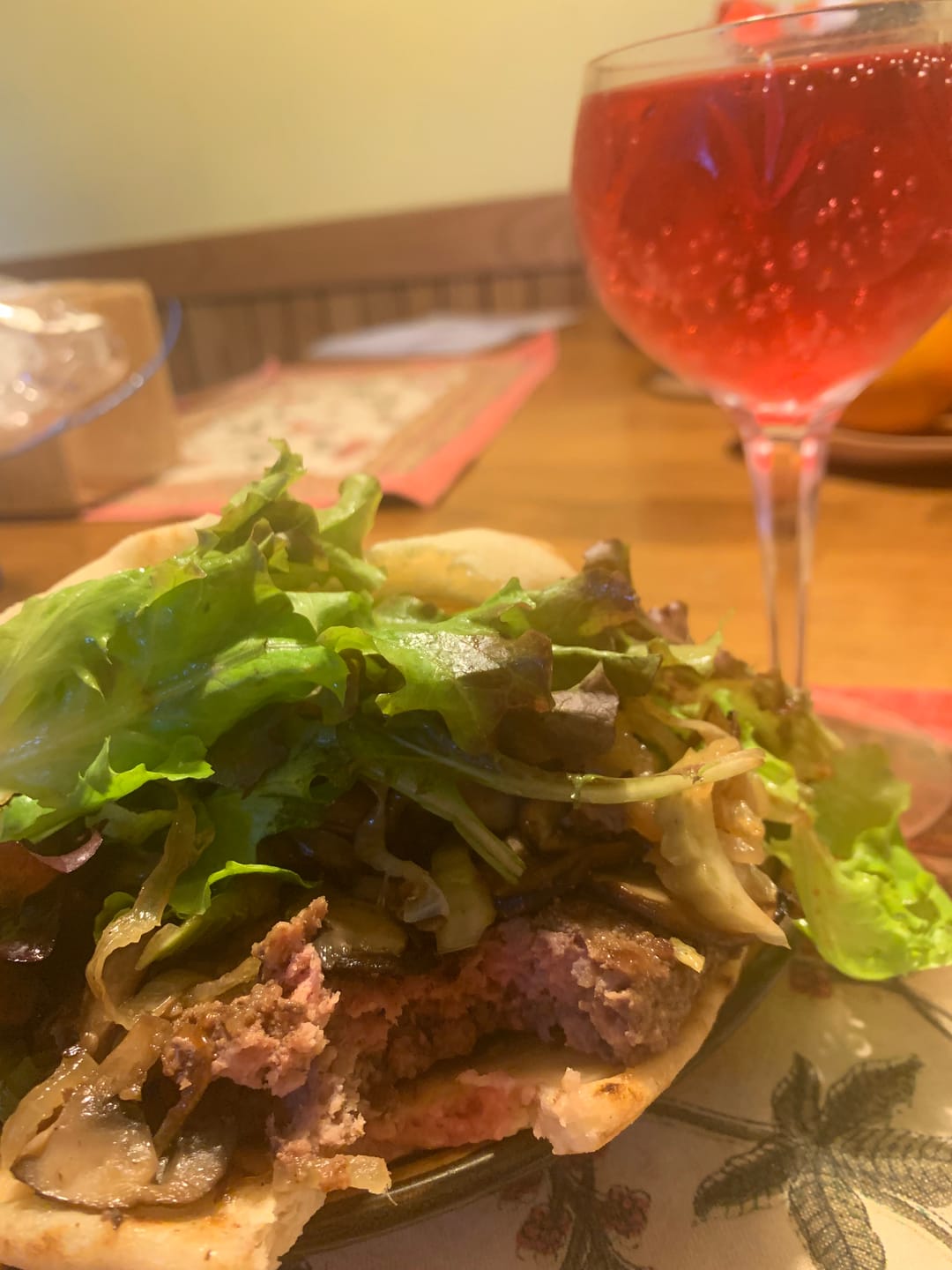 Customer photo review of Grass-Fed Brisket Burger Box (LIMITED STOCK ITEM)