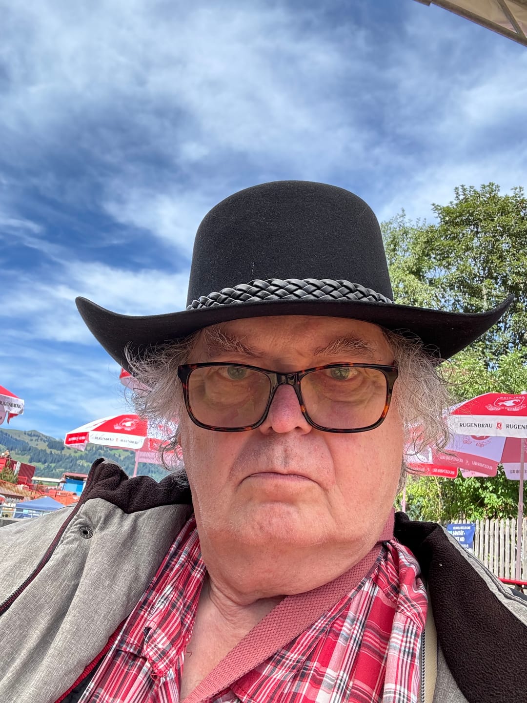 Customer photo review of The Lash Stetson Hat - Made Exclusively for Waylon Jennings