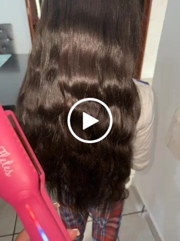 Customer video review of ENTREGA INMEDIATA NEW Plancha »Titanio Profesional Diana Fletes Quality INFRARED