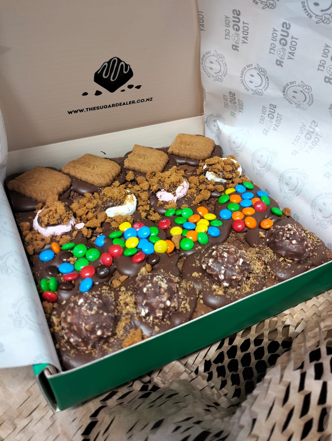 Customer photo review of Favourites brownie