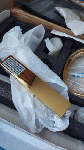 Customer photo review of Skogar - Modern Rain Shower Kit for Bathroom
