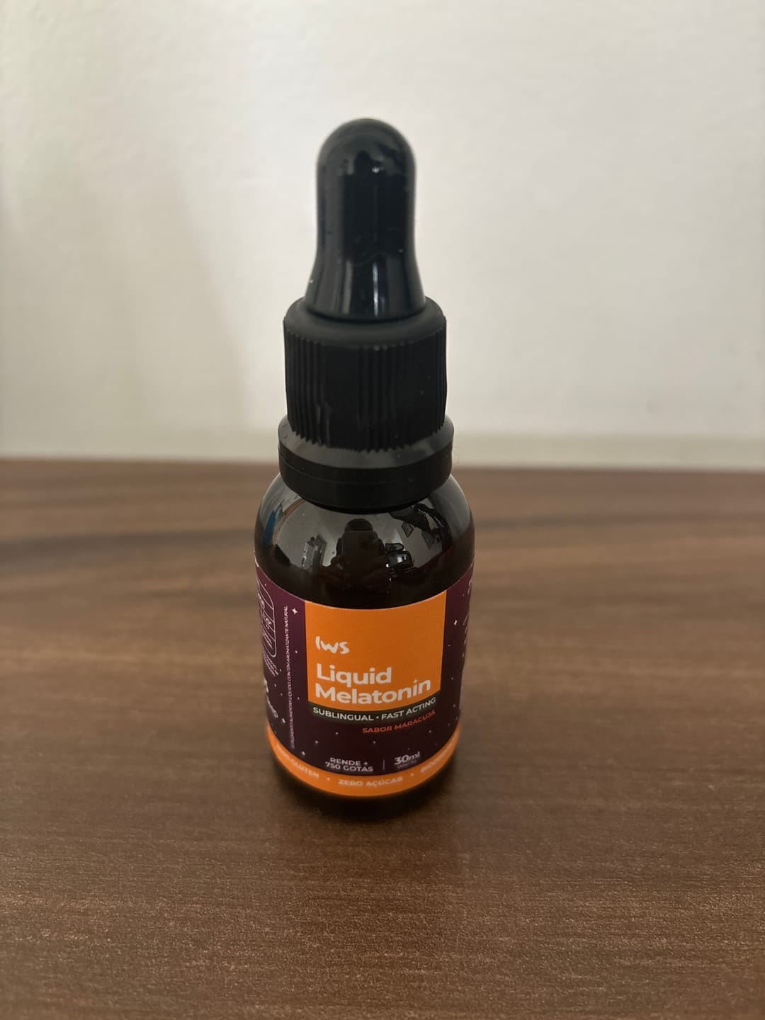 Customer photo review of Melatonina Líquida IWS 30ml Maracujá