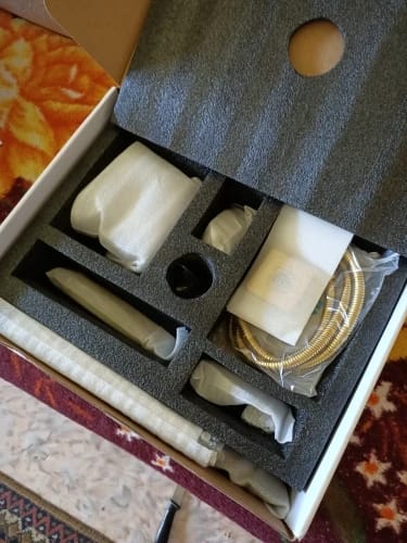Customer photo review of Skogar - Modern Rain Shower Kit for Bathroom