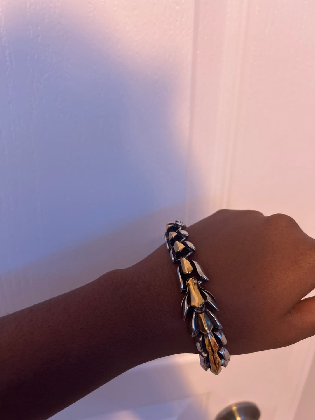Customer photo review of The Midgard Serpent - Stainless Steel Bracelet