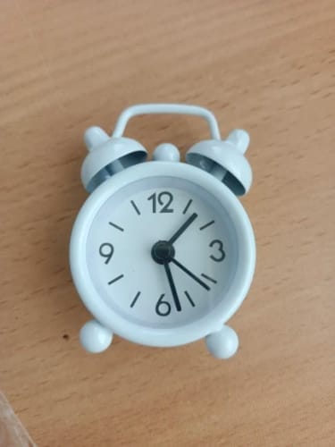 Customer photo review of Mini réveil vintage
