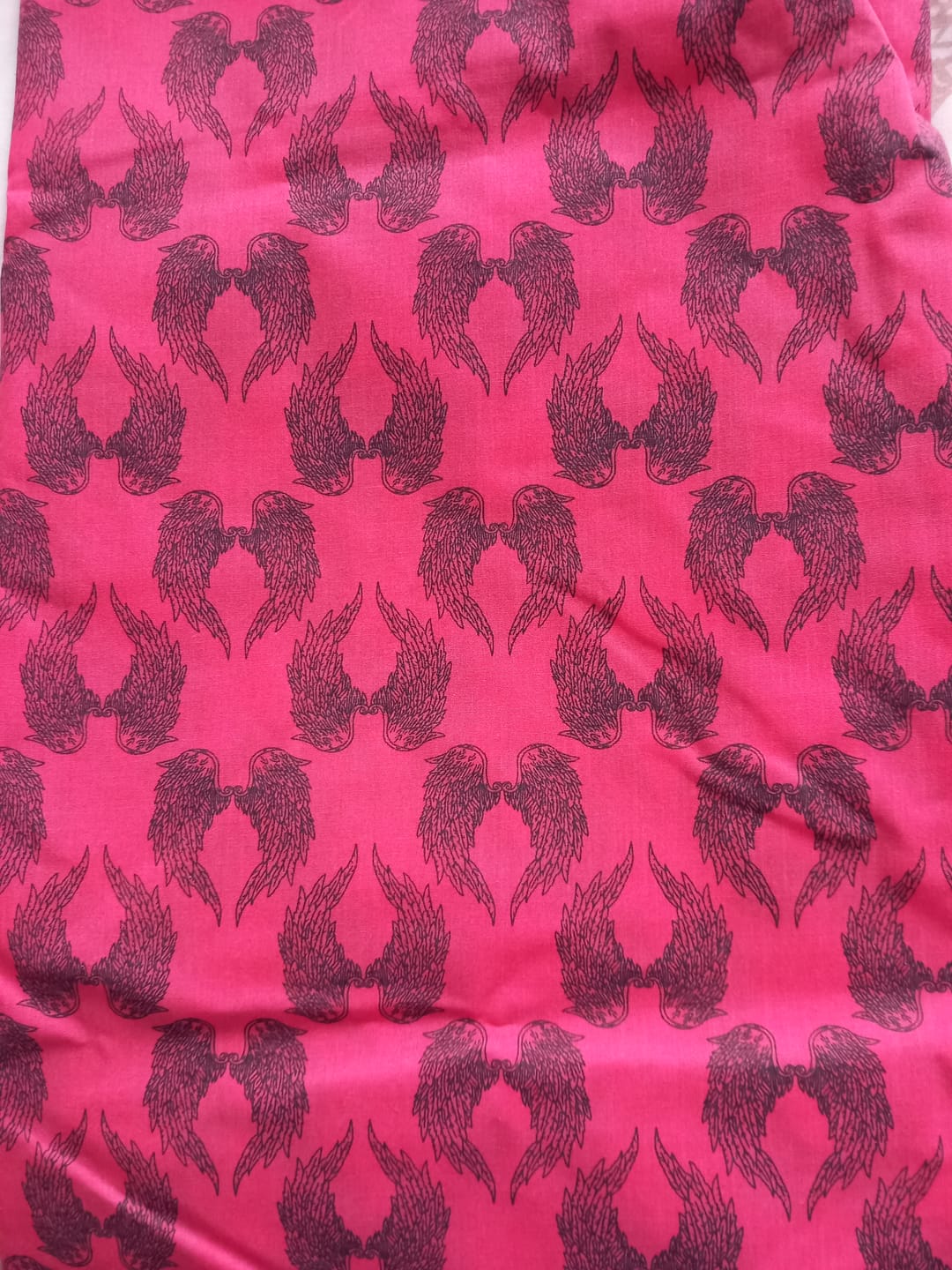 Customer photo review of Angel Wings Polycotton Fabric