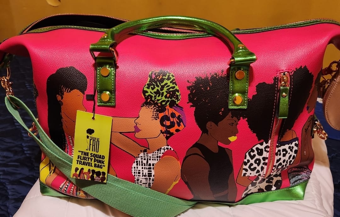 Customer photo review of Squad Travel Bag Flirty Pink