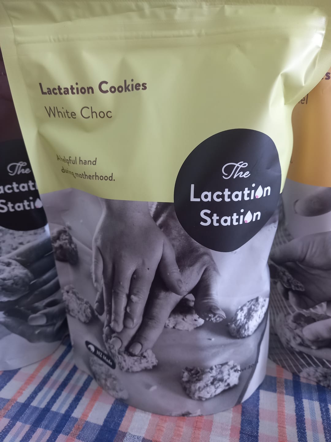 Customer photo review of White Choc Lactation Cookies