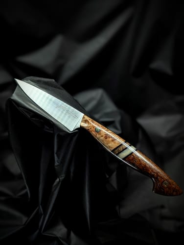 Customer photo review of Leopardwood | Maple Burl