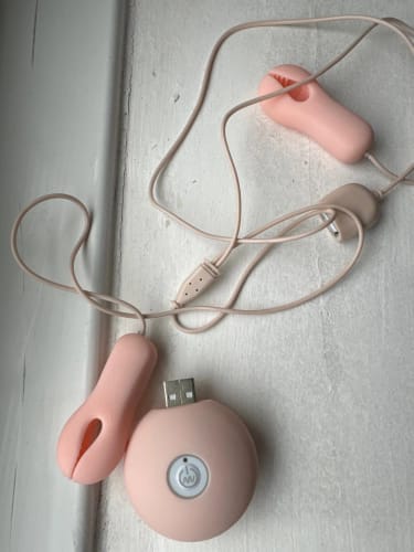 Customer photo review of קליפס פטמות רוטט