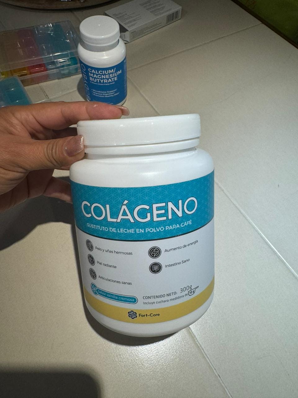 Customer photo review of Colágeno Fort Core