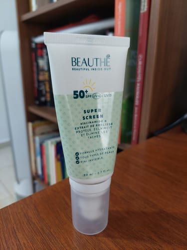 Customer photo review of Super Screen - SPF 50+